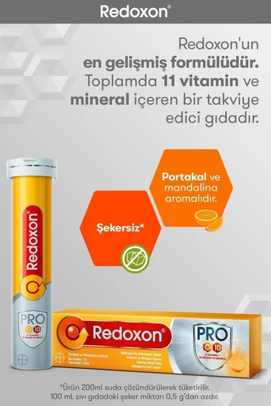 Redoxon Pro 15 Efervesan Tablet - Resim 2