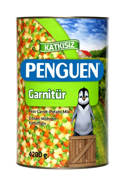 Penguen Garnitür Teneke 4200 gr ürün görseli 1