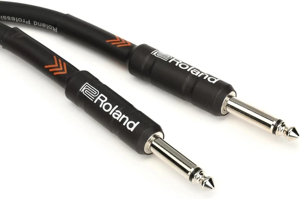 Roland Black Series Enstrüman Kablosu, Düz/Düz, 1/4 Inç Jak, 3 M ürün görseli 1