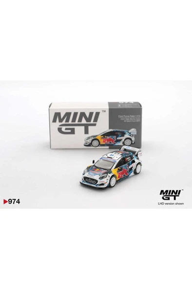 Mini GT Ford Puma Rally1 M-Sport WRT 2024 Monte Carlo #13 1:64 Diecast Model Araba MGT00974 ürün görseli 1