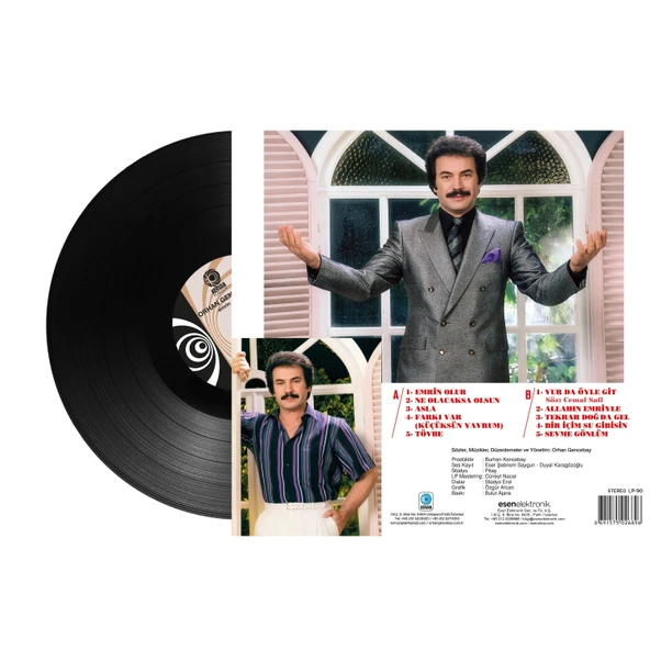Orhan Gencebay Emrin Olur - Plak - Resim 4