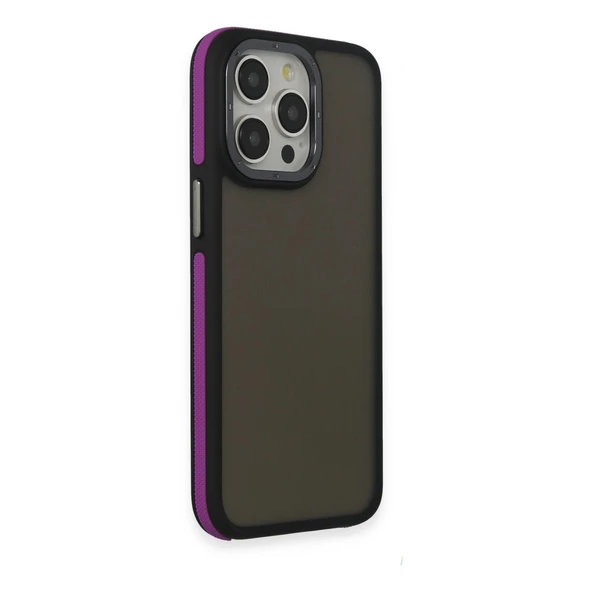 Apple İphone 15 Pro Harvel Kapak - Derin Mor - Resim 2