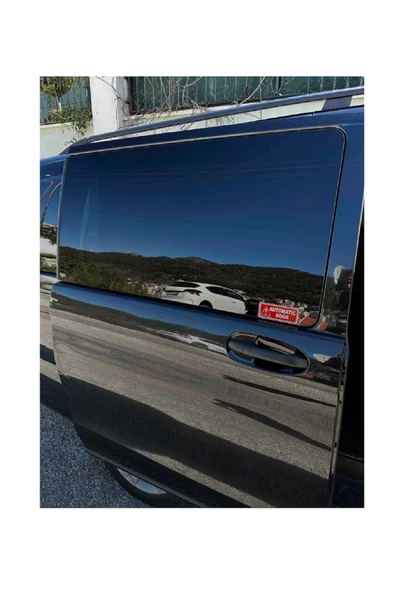 Automatıc Door Sticker - Otomatik Kapı Ingilizce Sticker - Resim 2