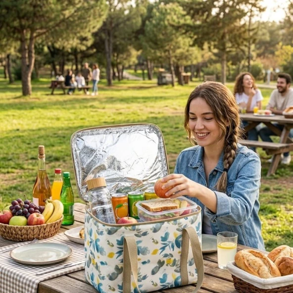 15 LT Termal Çanta -Piknik Çantası - Resim 4