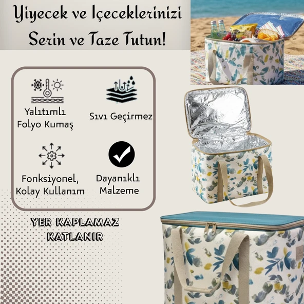 15 LT Termal Çanta -Piknik Çantası - Resim 2