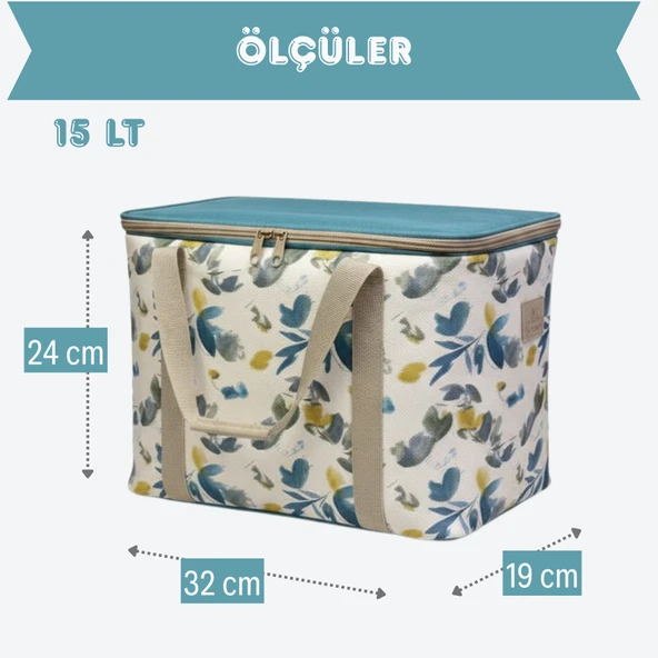 15 LT Termal Çanta -Piknik Çantası - Resim 3