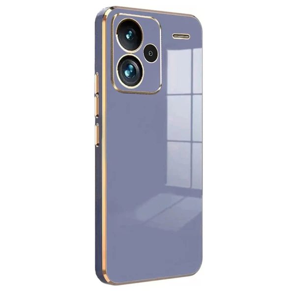 Xiaomi Redmi Note 13 Pro Plus Kılıf Volet Silikon - Mavi ürün görseli 1