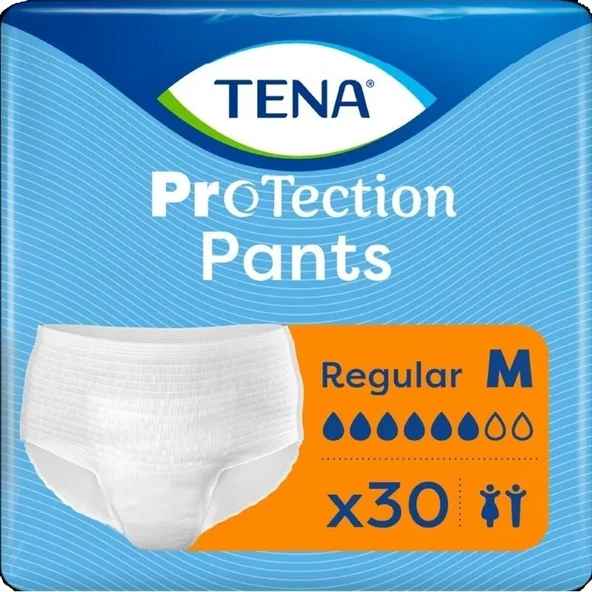 Tena ProTection Pants Regular Emici Külot Yetişkin Bezi M - Orta - Medium 30 Adet ürün görseli 1