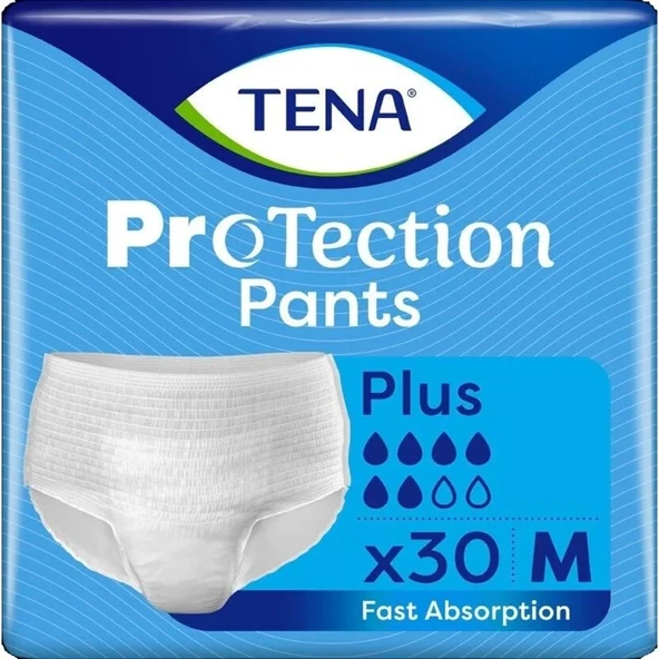 Tena ProTection Pants Plus Emici Külot Yetişkin Bezi M - Orta - Medium 30 Adet ürün görseli 1