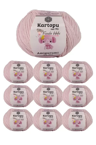 10 Adet Amigurumi El Örgü İpi 50gr 699 ürün görseli 1