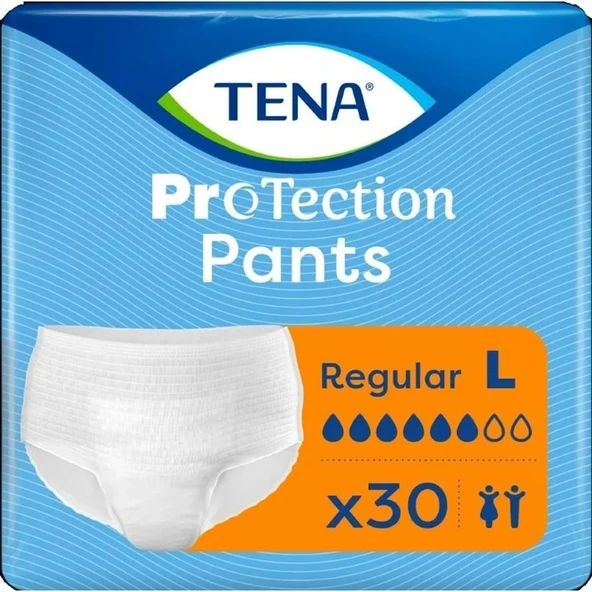 Tena ProTection Pants Regular Emici Külot Yetişkin Bezi L - Büyük - Large 30 Adet ürün görseli 1