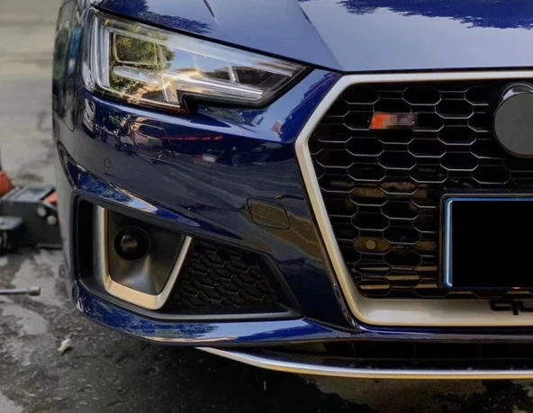 Audi A4 Rs4 Panjur Gri 2017-2019 Arası Makyajlı Kasa Uyumlu ürün görseli 1