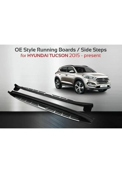 Hyundai Tucson Yan Basamak Koruma Range Model 2015+ Oem Tip ürün görseli 1