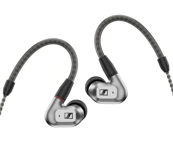Sennheiser IE 200 kablolu odyofil stereo kulaklık - kablolu kulak içi kulaklıklar - net, üstün Hi-Fi ses, gerçekçi tonlama ve etkileyici bas - gümüş ürün görseli 1