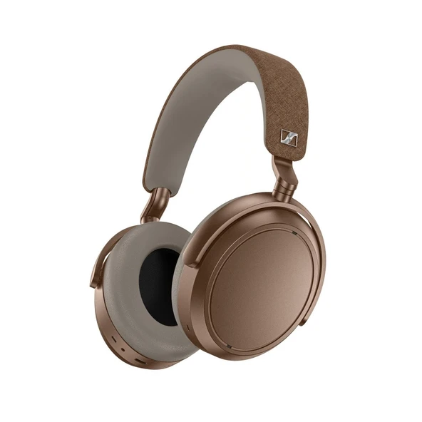 Sennheiser Momentum 4 Bluetooth'lu Kablosuz Kulaklık gürültü engelleme özelliğine sahip - 60 saatlik pil ömrü - özelleştirilebilir ses, hafif ve katlanabilir - Kahverengi ürün görseli 1