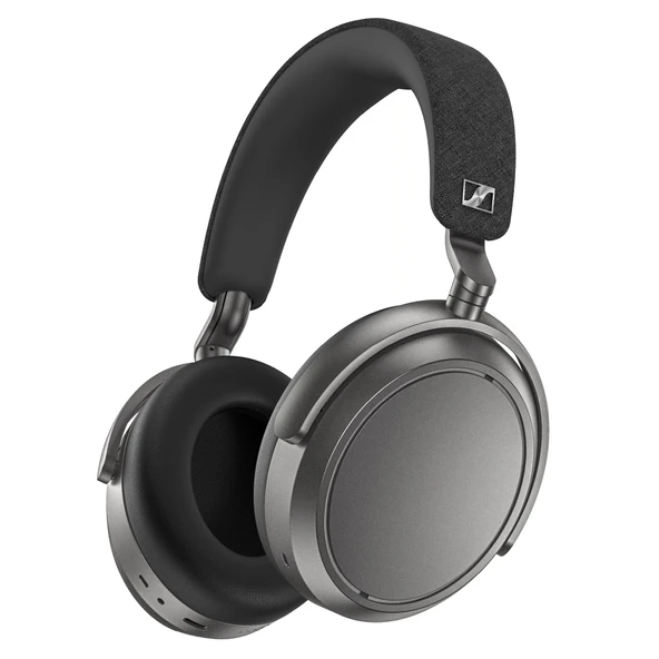 Sennheiser Momentum 4 Bluetooth'lu Kablosuz Kulaklık  gürültü engelleme özelliğine sahip - 60 saatlik pil ömrü - özelleştirilebilir ses, hafif ve katlanabilir - grafit ürün görseli 1