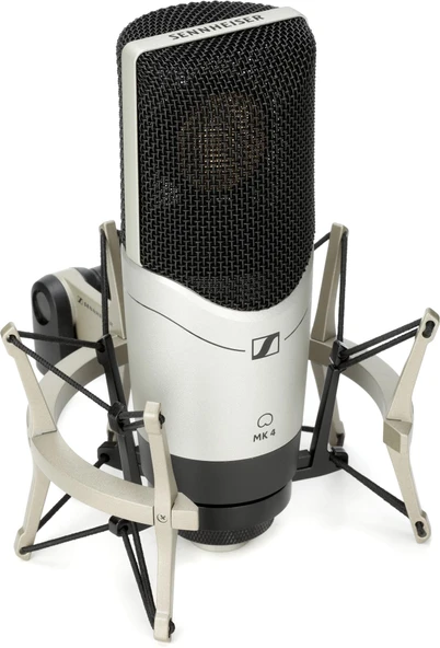 Sennheiser MK 4 Large-diaphragm Condenser Microphone ile Şok Dağı, XLR Connectivity ürün görseli 1