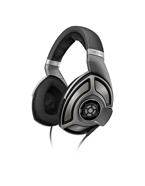 Sennheiser HD 700 dinamik stereo kulaklık (105dB SPL, 6,3 mm jak fişi, 3 m) titanyum ürün görseli 1