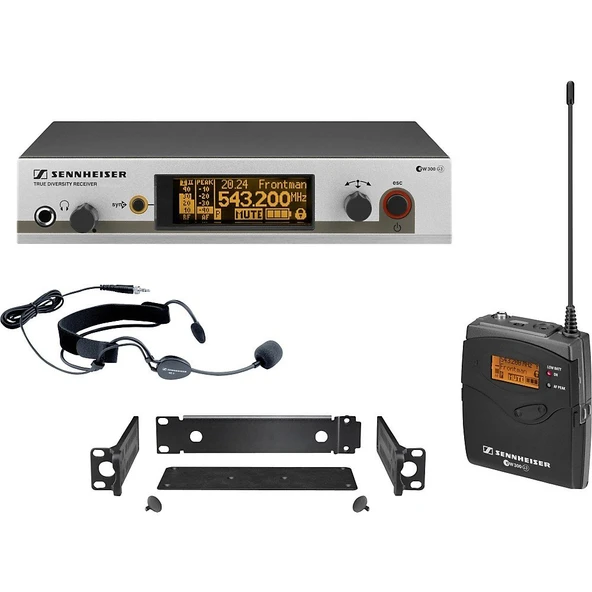 Sennheiser EW 352 G3-B-US baş set EW sistemi ürün görseli 1