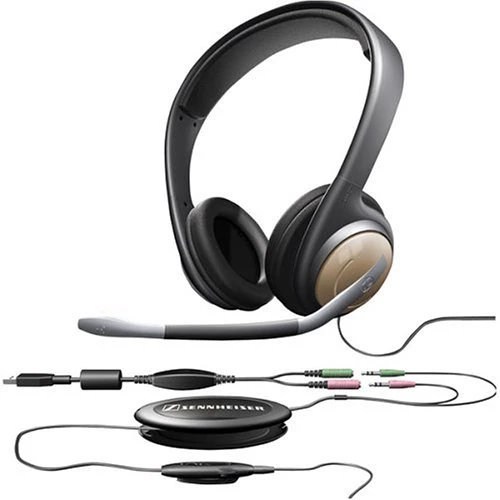 Sennheiser PC 155 USB Binaural Headset with Gürültü-Canceling Microphone ürün görseli 1