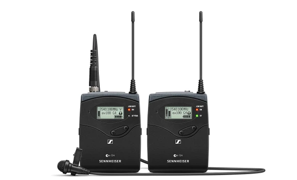 Sennheiser taşınabilir kablosuz yaka mikrofonu seti (EW 112P G4-A) ürün görseli 1