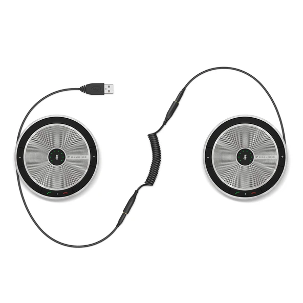 Sennheiser SP 220 MS (507211) - Sound-Enhanced, User-Friendly Mobile Speaker Phone | For Desk/Mobile Phone & Softphone /PC Connection | Skype for Business Certified w/ Major UC Platform Compatability ürün görseli 1
