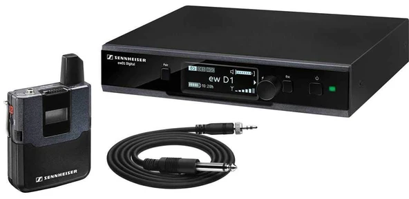 Sennheiser Tüketici Audio Sennheiser EW D1-CI1 Evolution Kablosuz D1 Dijital Alet Sistemi ile CL 1 Instrument Cable ürün görseli 1