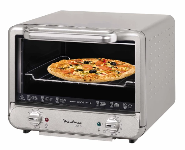 Moulinex OX1302 fırın Uno M 1300 watt, gümüş ürün görseli 1