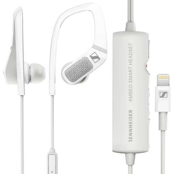 Sennheiser AMBEO Smart Headset (iOS) – Active Gürültü Cancellation, şeffaf işitme ve 3D Ses Kaydı ürün görseli 1