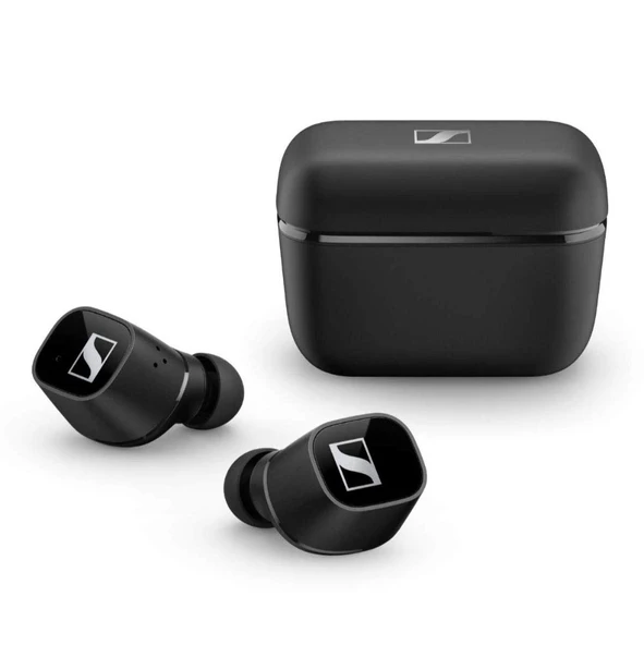 Sennheiser CX 400BT Gerçek Kablosuz Kulaklıklar - Müzik dinlemek ve telefon görüşmeleri yapmak için Bluetooth kulak içi kulaklıklar - pasif gürültü engelleme ve ayarlanabilir dokunmatik kontrol, siyah ürün görseli 1