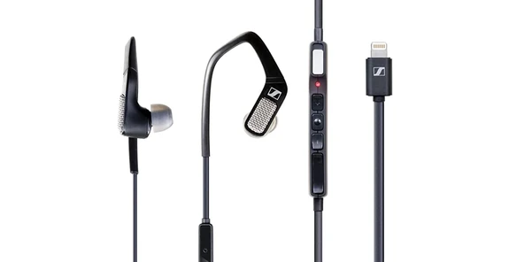 Sennheiser AMBEO Smart Headset (iOS) – In-Ear Schneiders with Binaural Audio - Active noise Cancellation,Sokt işitme ve 3D Ses Kaydı - Black Headset (iOS) ürün görseli 1