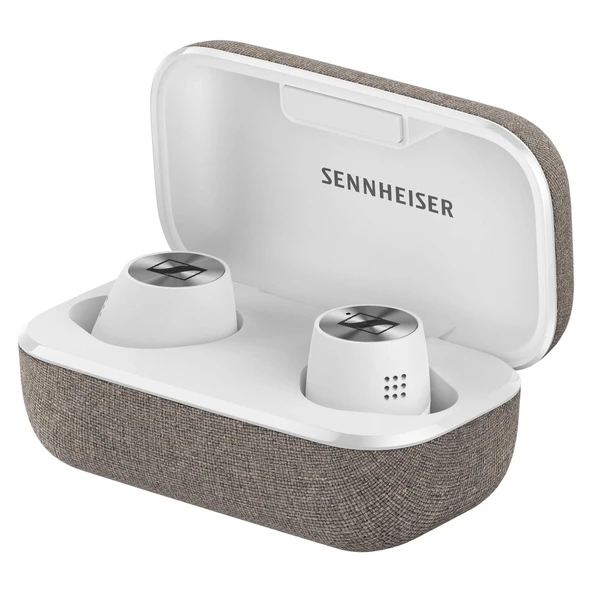 Sennheiser Consumer Audio Momentum True Wireless 2 - Bluetooth Earbuds with Active Gürültü Cancellation, Smart Pause, Customizable Touch Control and 28-Time Battery Life - White (M3IETW2 White) ürün görseli 1