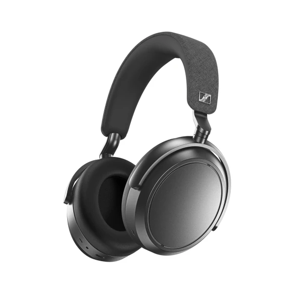 Sennheiser MOMENTUM 4 Kablosuz Gürültü Önleyici Kulaklık - Uyarlanabilir gürültü engelleme özelliğine sahip  Bluetooth kulaklık kulaklığı, kulak üstü, 60 saat pil, katlanabilir, grafit ürün görseli 1