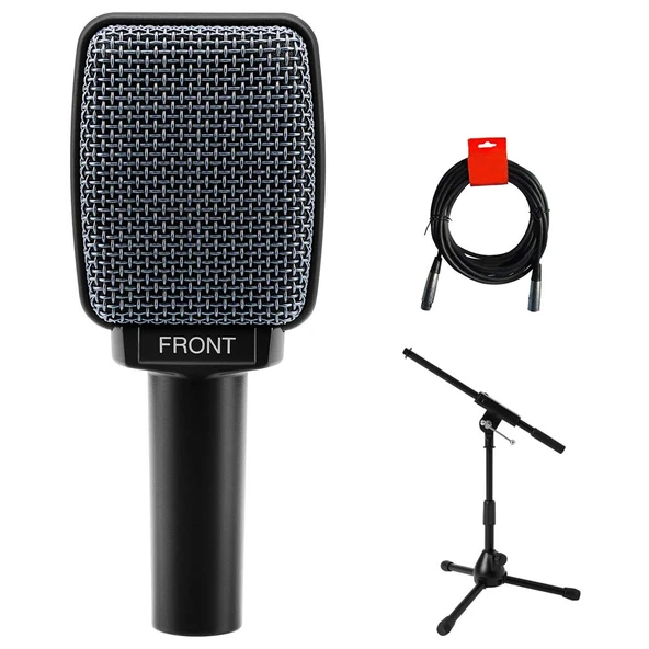 Sennheiser E906 Instrument Microphone Sche with Amp Mic Stand and Cable ürün görseli 1