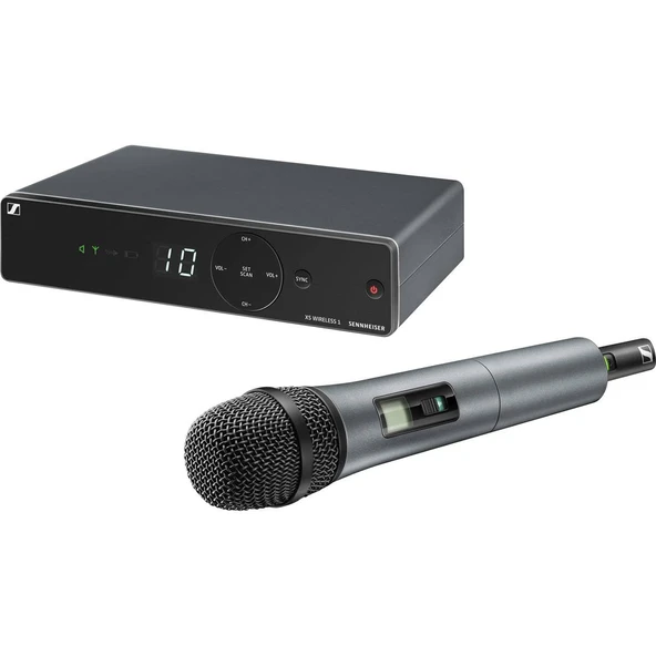 Sennheiser XSW 1-835-A Vocal Kablosuz Microphone, A Range 548-572 MHz,Black ürün görseli 1