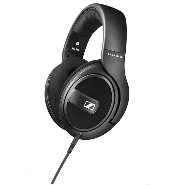 Sennheiser HD 569 arkası kapalı kulak çevresi kulaklık, siyah ürün görseli 1