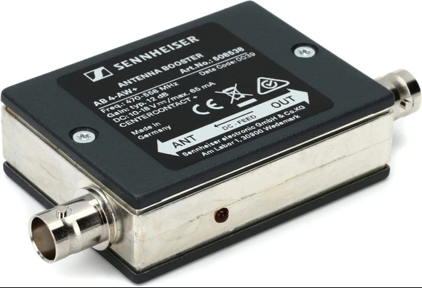 Sennheiser AB 4-AW+ Inline Antenna Branson, 470-558 MHz ürün görseli 1