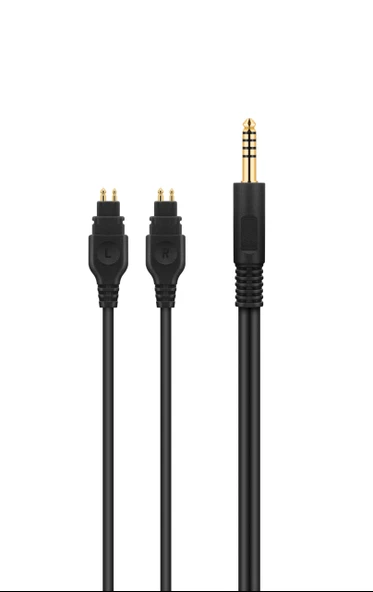 Sennheiser kulaklıklar - orijinal aksesuar kablosu - HD 600 serisinin ses tutkunları için arkası açık kulaklıklar için 4,4 mm konnektörlü 3,0 m dengeli kablo ürün görseli 1