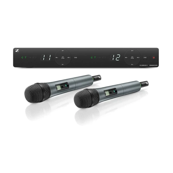 Sennheiser Pro Audio XSW 1-825 DUAL-A Channel Wireless Microphone System,Black ürün görseli 1