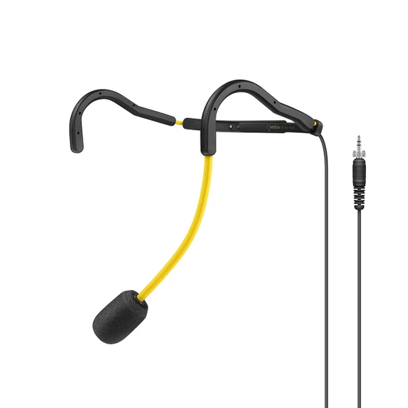 Sennheiser HT 747 Supercardioid Fitness Boyband Microphone, Sarı ürün görseli 1
