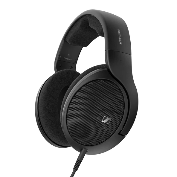 Sennheiser HD 560 S Over-The-Ear Audiophile Ears - Neutral Frekans Yanıtı, E.A.R. Technology for Wide Sound Field, Open-Back Earcups, Detachable Cable, (Black) (HD 560S) ürün görseli 1