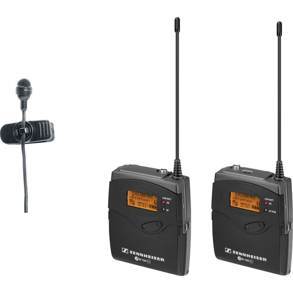 Sennheiser EW 122P G3-B kompakt kardiyoid klibi-on mikrofon EW sistemi ürün görseli 1