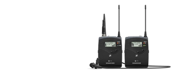 Sennheiser taşınabilir kablosuz yaka mikrofonu seti (EW 112P G4-GB) ürün görseli 1
