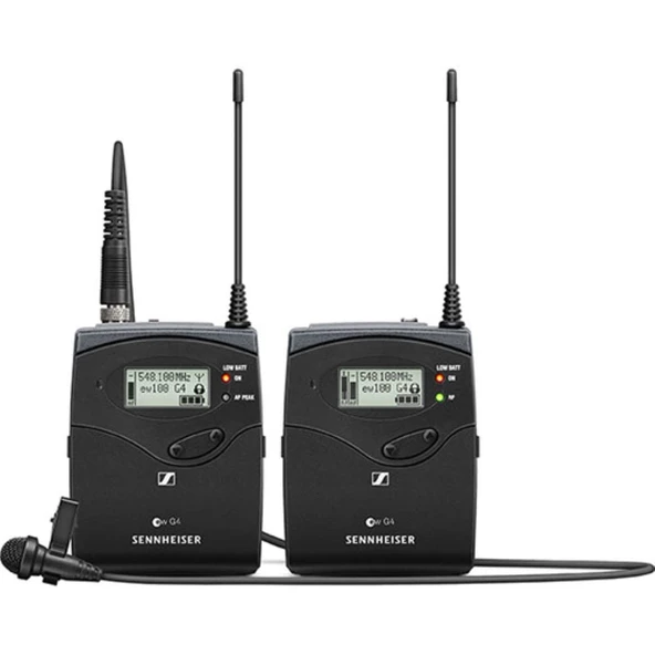 Sennheiser Pro Audio EW 112P G4 – Omni-yönlü Kablosuz Lavalier Microphone System,Black Black ürün görseli 1