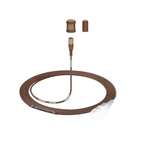 Sennheiser Pro Audio MKE 1-4-2 - Omniwayal Subminiature Lavalier Microphone ile 3Pin Lemows - Brown ürün görseli 1
