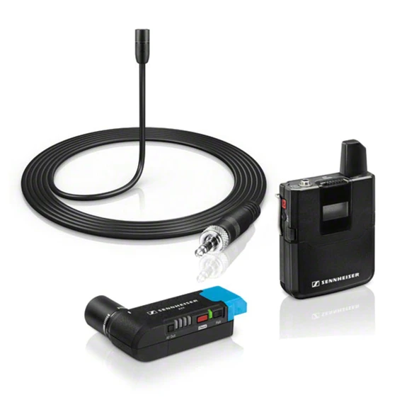 Sennheiser 505851 AVX Dijital Kablosuz Mikrofon Sistemi (AVX-ME2 SET-3-EU) ME 2 Yaka Seti, Siyah ürün görseli 1