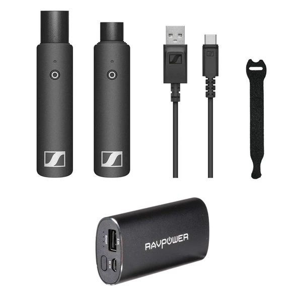 Sennheiser XSW-D XLR Base, RAVPower Luster 6700mAh Şarj Cihazı & Fastener Raflar (10-Pack) ürün görseli 1