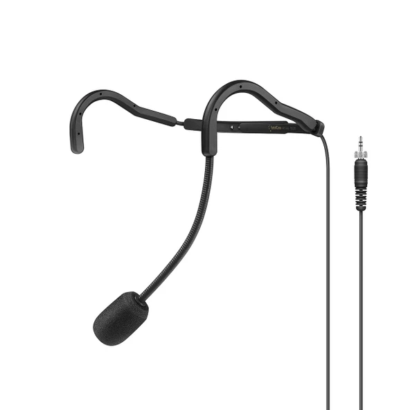 Sennheiser HT 747 Supercardioid Fitness Boyband Microphone, Black ürün görseli 1