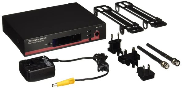 Sennheiser Tüketici Audio Sennheiser EM 100 G3 ile uyumlu - Güvenilir Gerçek Çeşitlilik Kablosuz Alıcı - A Range (516-558 MHz) ürün görseli 1