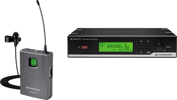 Sennheiser Consumer Audio, Sennheiser XSW 12A XS Lavalier System - SK 20, ME2 ve EM 10 Alıcı - "A" 548-572 MHz ürün görseli 1